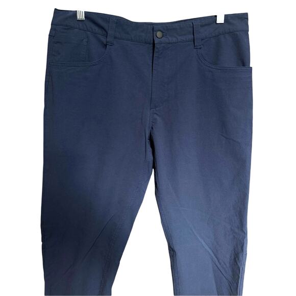 Ten Thousand 5 Pocket Pant Slim Straight Fit In Midnight Navy Blue Size 34 - Picture 4 of 13